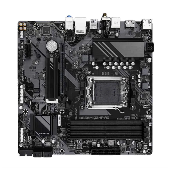 GIGABYTE B650M D3HP AX AM5 DDR5 Wi-Fi 6E Motherboard